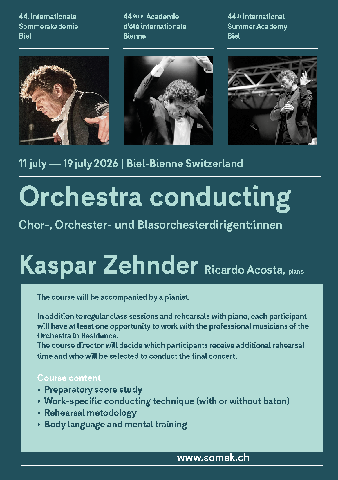 Masterclass Conducting